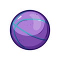 basket basketball ball cartoon vector illustration Royalty Free Stock Photo