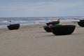 Vietnamese Coracle a Basket Boat