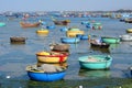 Basket boats in Nha Trang, Vietnam