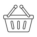Basket, bucket Vector icon which can easily modify