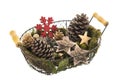 Basket Christmas Decoration