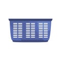 basket cleaning supply on white background