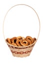 Basket with dry bread-ring