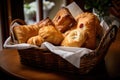 basket of flaky puff pastries and turnovers, ready to be enjoyed by sweet tooths