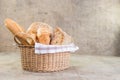 Assorted bread and pastry