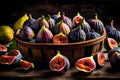 basket of fresh figs