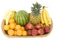 Basket of Fruit Royalty Free Stock Photo
