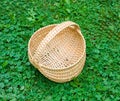 A basket made in the traditional way by settlers in the appalachians Royalty Free Stock Photo