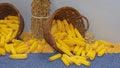 Basket of Maize Royalty Free Stock Photo