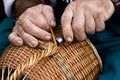 Basket-maker Royalty Free Stock Photo