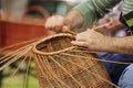 Basket maker Royalty Free Stock Photo