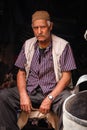 Basket seller. Marrakesh . Morocco