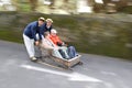 Basket Sledge Ride in Madeira (Portugal)