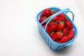 A basket of strawberries Royalty Free Stock Photo