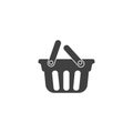 Basket vector icon, Shopping Sign Online