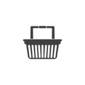 Basket vector icon, Shopping Sign Online