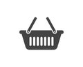 Basket vector icon Royalty Free Stock Photo