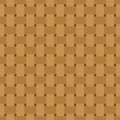 Basket weave seamless pattern. Wicker repeating texture. Braiding continuous background o. Geometric vector illustration Royalty Free Stock Photo