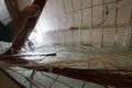 Basket weaving in a sheltered workshop