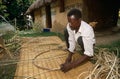 Basket weaving in Uganda