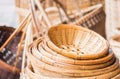 Basket wicker of thai handi craft