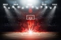 Basketball Arena background Royalty Free Stock Photo