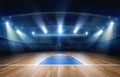 Basketball arena,3d rendering