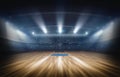 Basketball arena,3d rendering Royalty Free Stock Photo