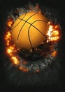 Basketball background Royalty Free Stock Photo