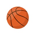 Basketball  ball icon isolated on white background. Royalty Free Stock Photo