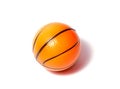 Basketball ball over white background. Basketball isolated. orange color Basketball. single Basketball Royalty Free Stock Photo