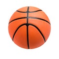 Basketball ball over white background. Royalty Free Stock Photo