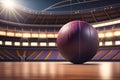 Basketball Ball and Sport Background Playground Royalty Free Stock Photo