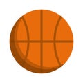 Basketball balloon isolated icon