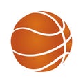 Basketball balloon sport icon