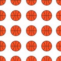 Basketball balls seamless