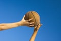 Basketball block Royalty Free Stock Photo