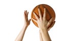 Basketball block Royalty Free Stock Photo