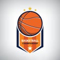 Basketball championship logo