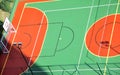 Basketball court Royalty Free Stock Photo