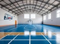 Basketball court. Sport arena Royalty Free Stock Photo