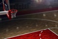 Basketball court. Sport arena. Royalty Free Stock Photo