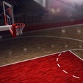 Basketball court. Sport arena. Royalty Free Stock Photo