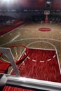 Basketball court. Sport arena. 3d render background. Royalty Free Stock Photo