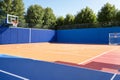 Basketball court. Sport arena Royalty Free Stock Photo