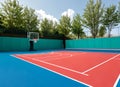 Basketball court. Sport arena Royalty Free Stock Photo