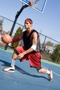 Basketball Crossover Dribble Royalty Free Stock Photo