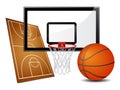 Basketball design elements