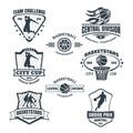 Basketball emblems