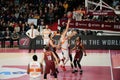 Basketball EuroCup Championship Umana Reyer Venezia vs Promitheas Patras Royalty Free Stock Photo